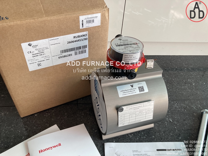 Quantometer QA250 100 ZI,Gas Meter QA250 Elster instromet(14)